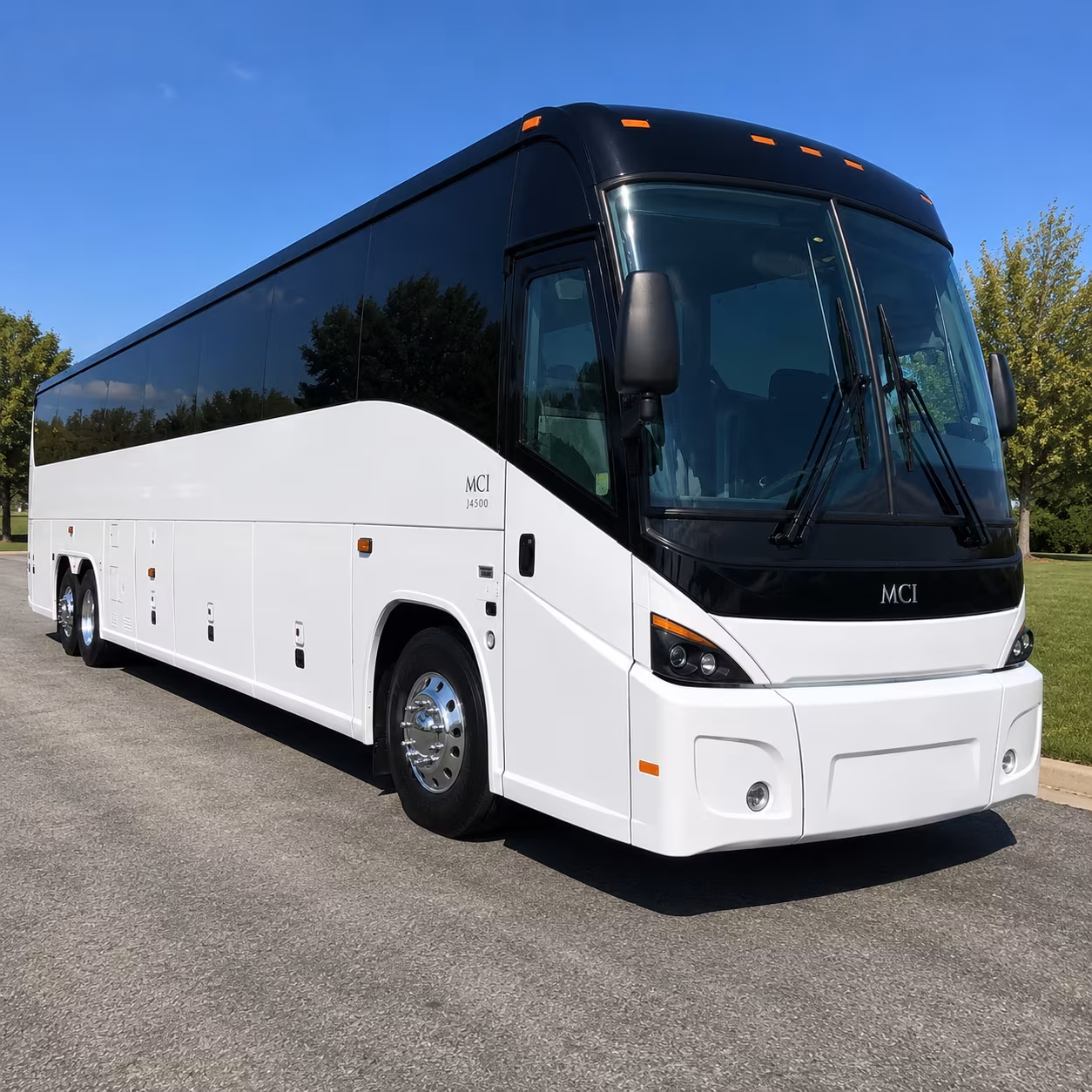 bus rental options for middletown trips