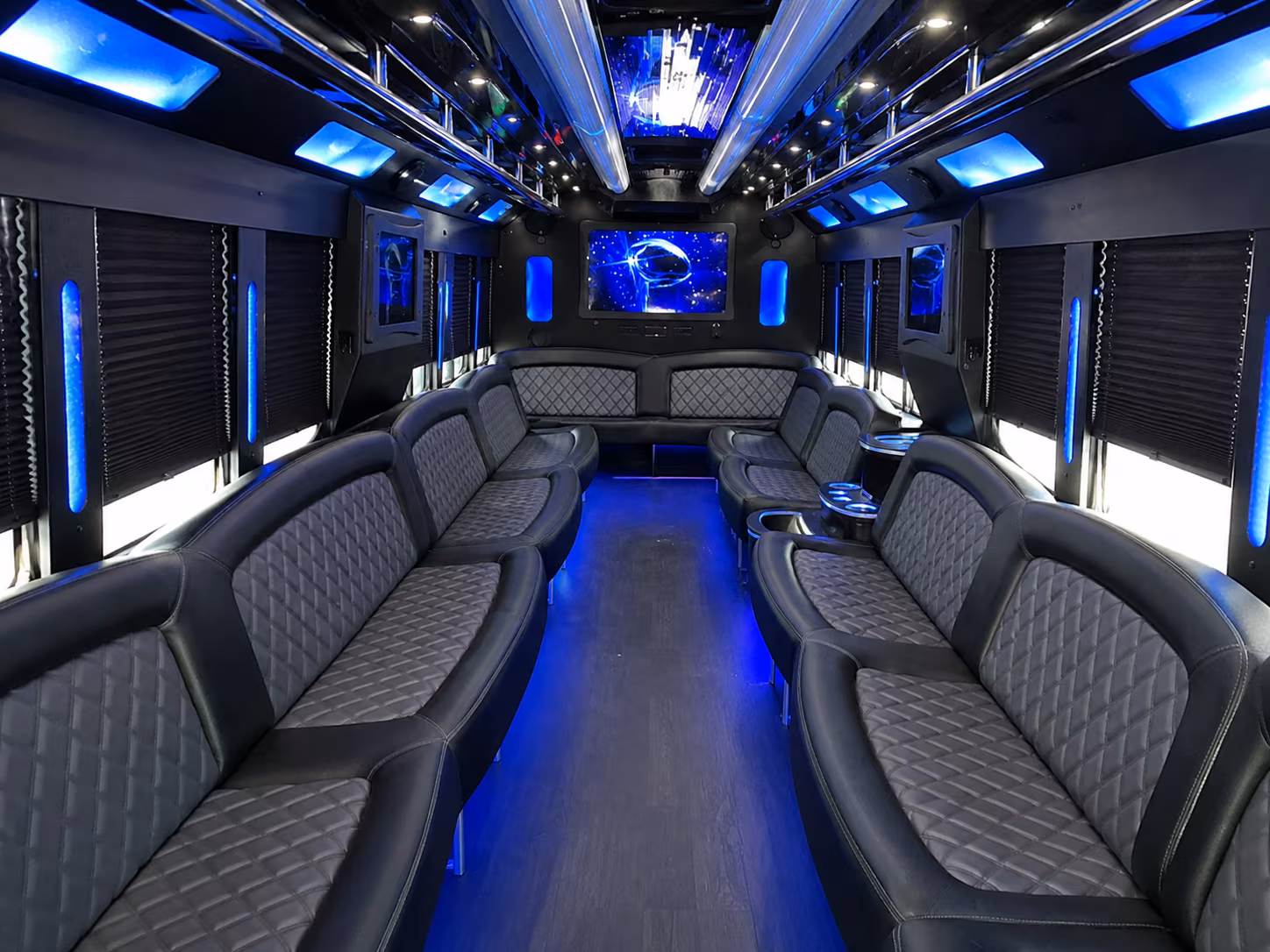 holiday party bus rental