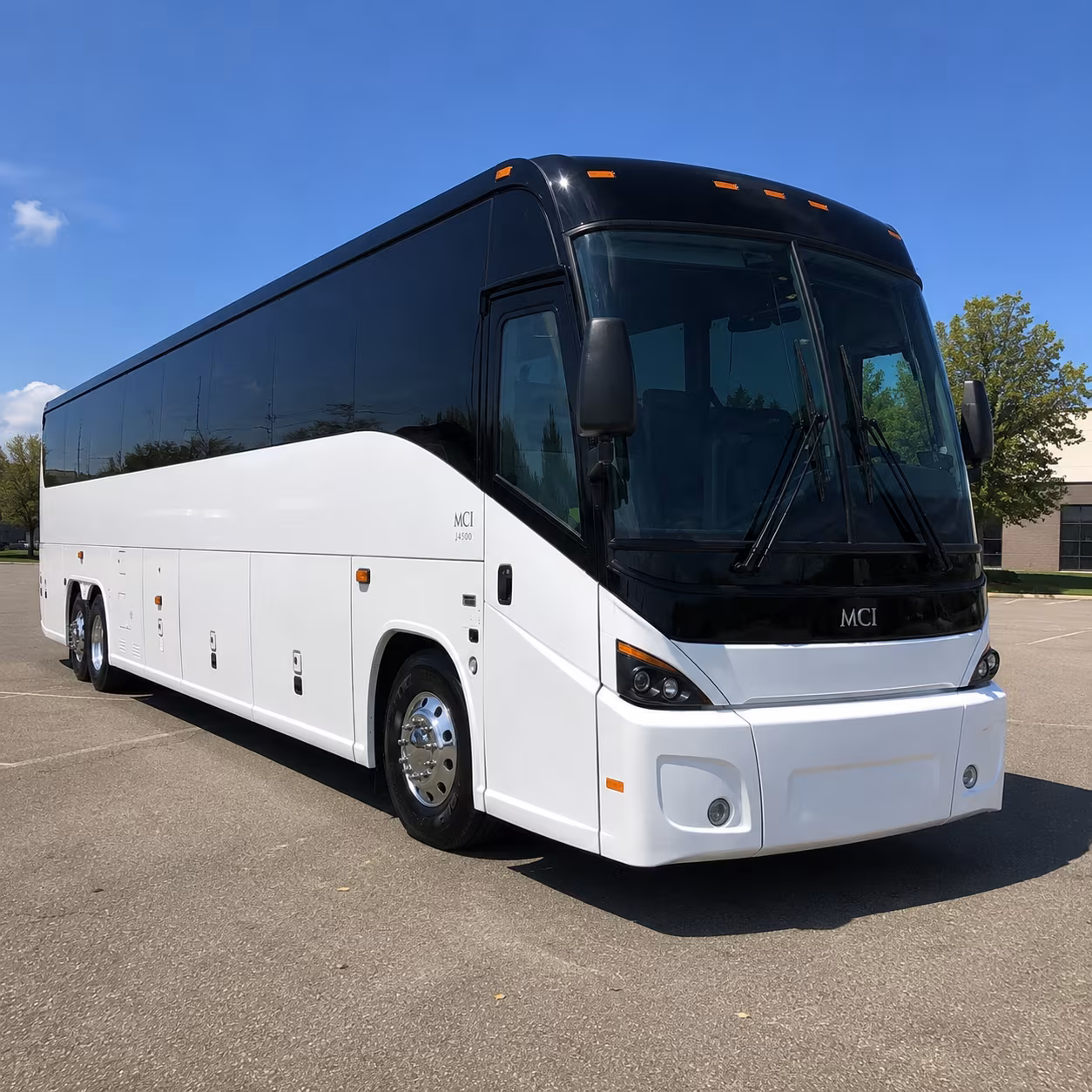 middletown 56 passenger charter bus