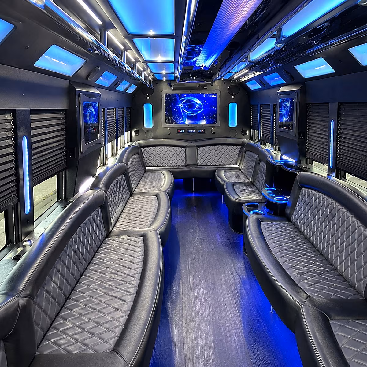middletown party bus inside