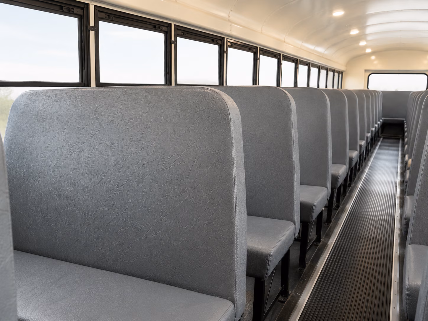 middletown school bus interior