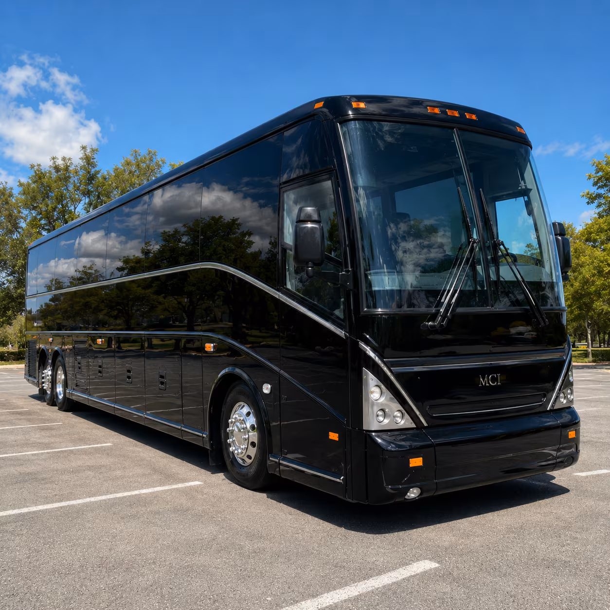 shuttle buses for middletown shift workers and distribution teams